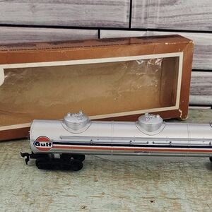 Silver Tanker Train Car Toy